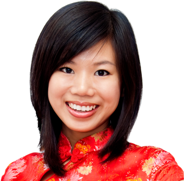 pretty yong chinese receptionist at steiner media group
