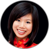 smiling chinese receptionist at steiner web design