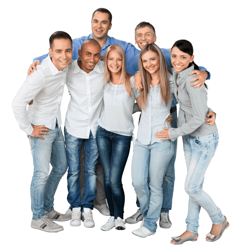 young design team at steiner media group